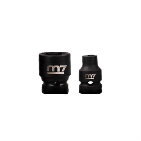 "m7_1/2"" Dr. Impact Socket 35mm Black, Laser logo"